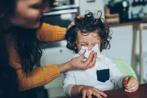 Causes and Treatment of a Runny Nose in Kids